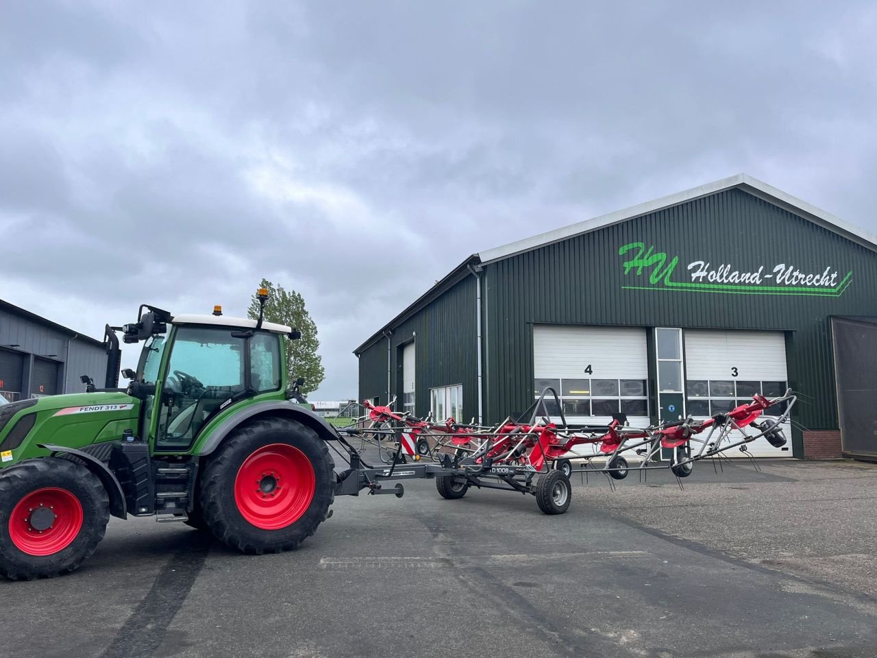 Mähaufbereiter & Zetter del tipo Massey Ferguson TD 1008 TRC, Gebrauchtmaschine en Montfoort (Imagen 5)