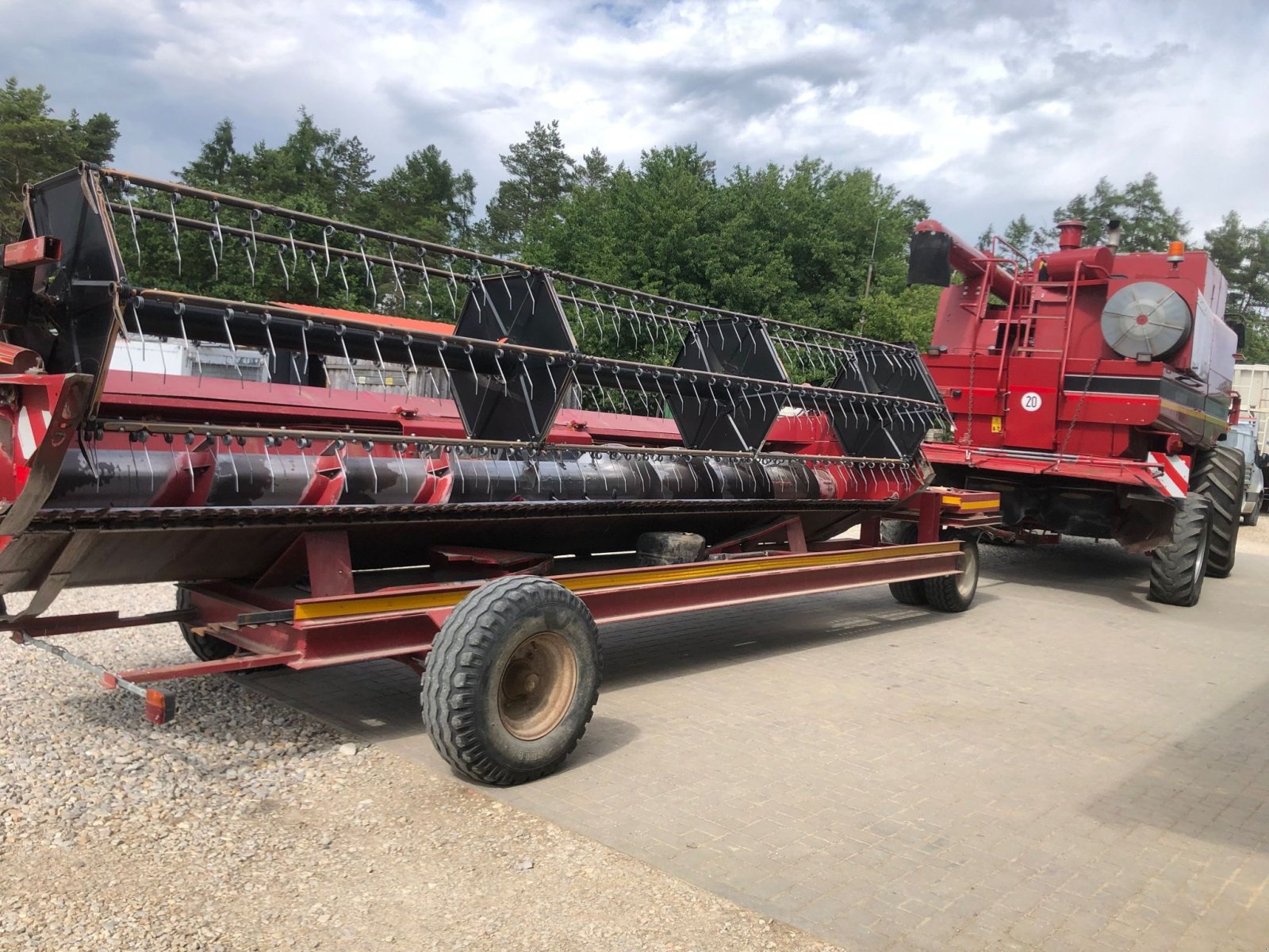 Mähdrescher du type Case IH 2188 AF, Gebrauchtmaschine en Beilngries (Photo 10)