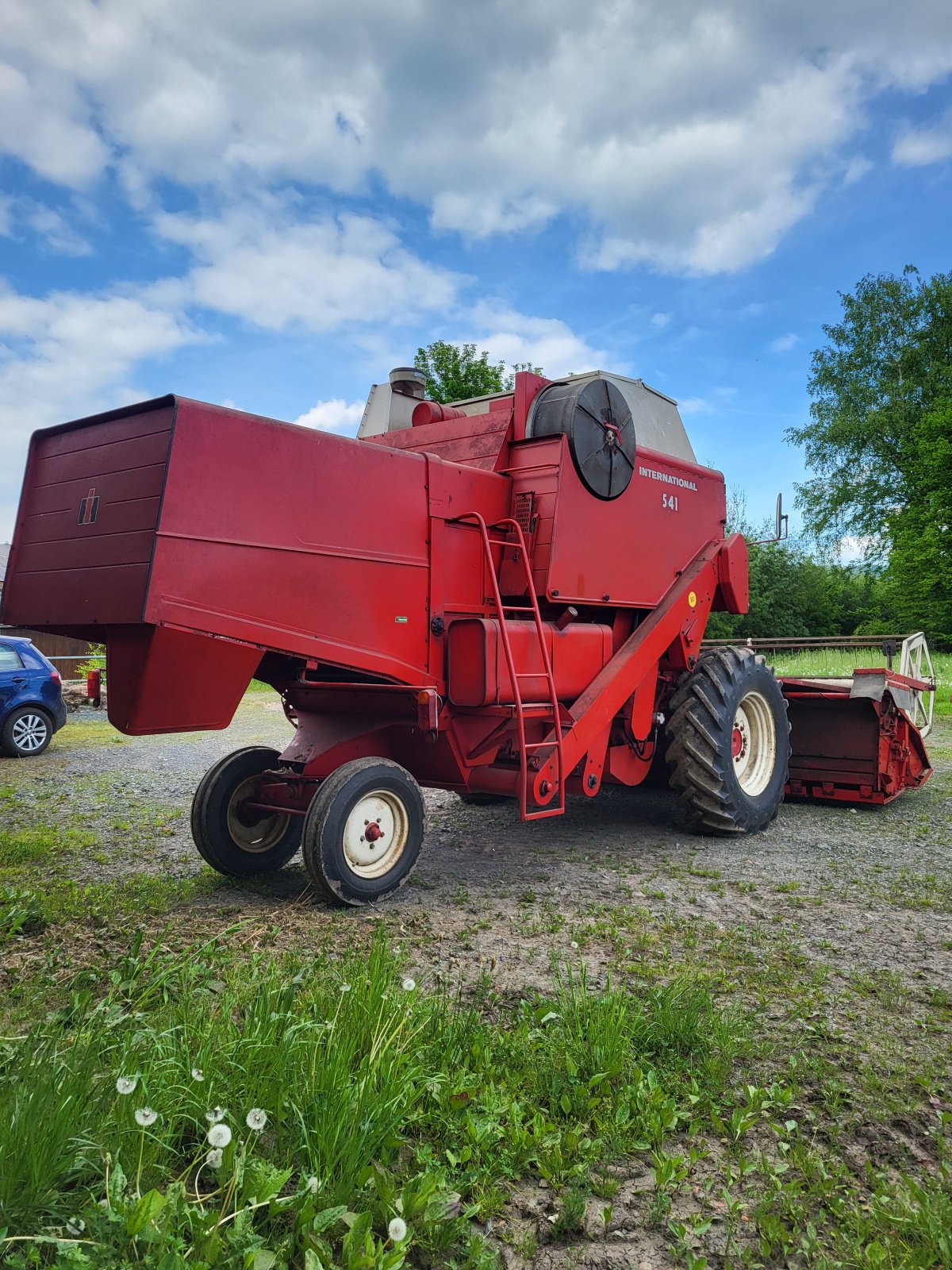 Mähdrescher del tipo Case IH 541, Gebrauchtmaschine en Hann Münden (Imagen 1)