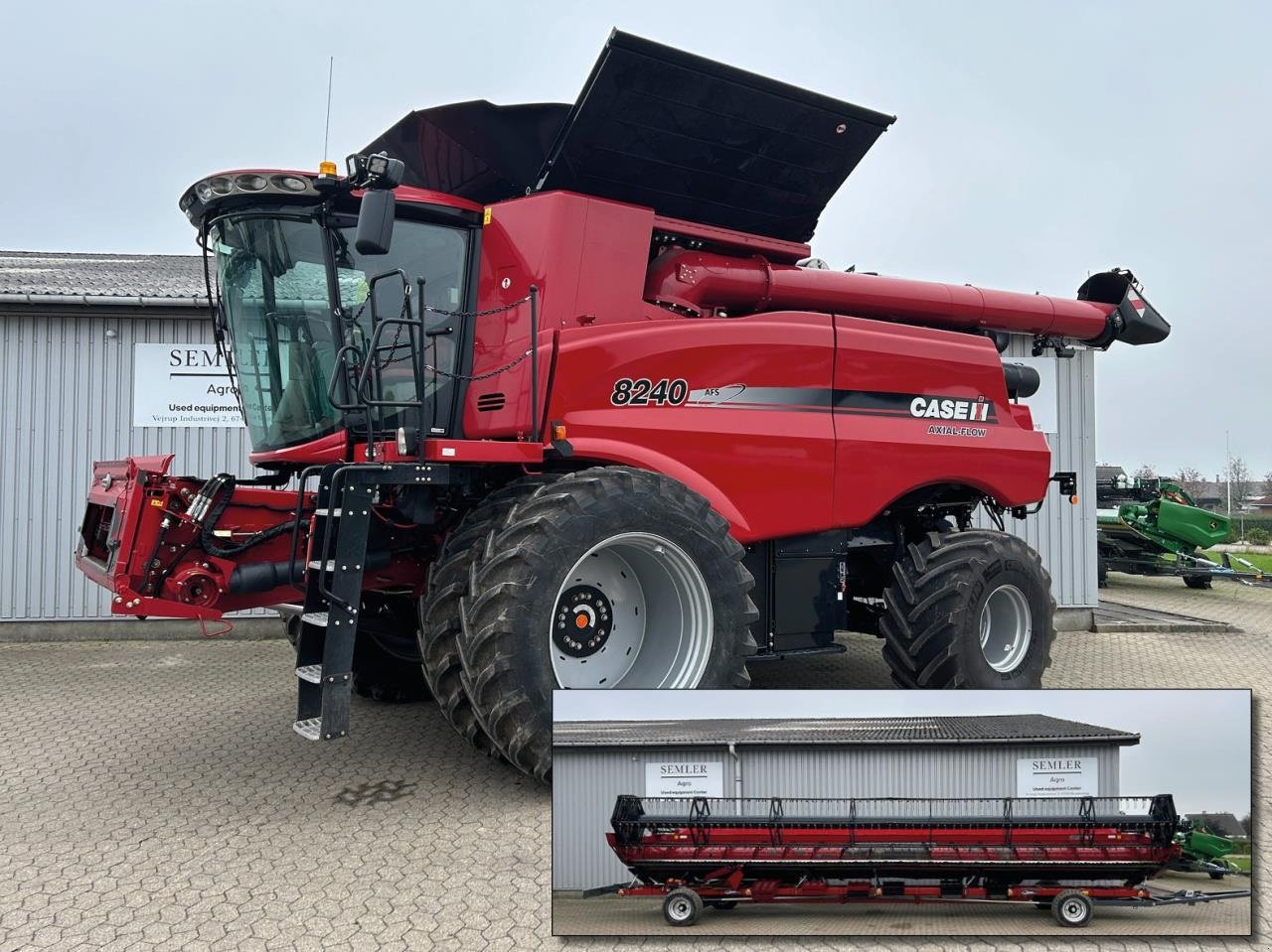 Mähdrescher типа Case IH 8240 AFS, Gebrauchtmaschine в Bramming (Фотография 1)