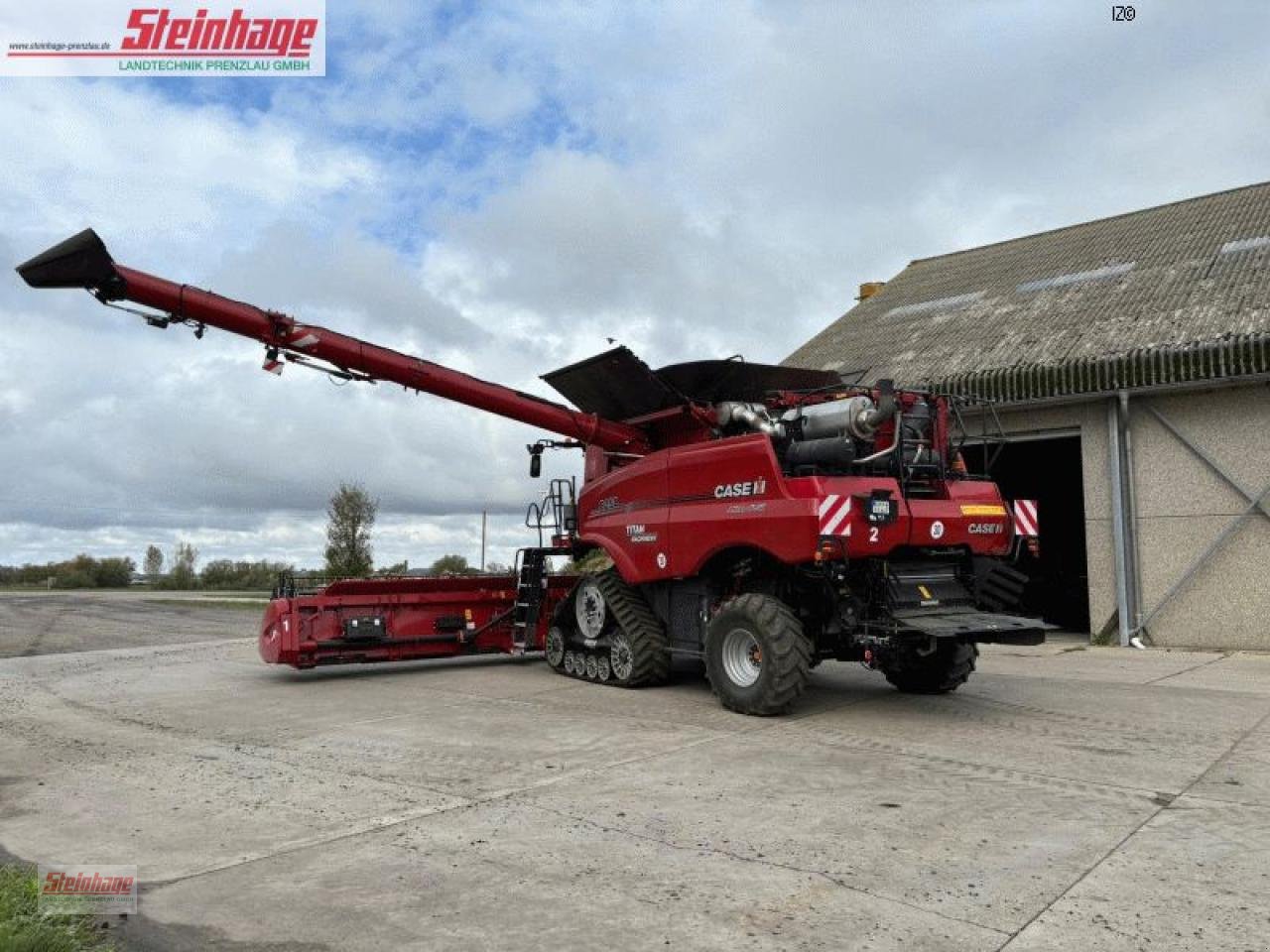 Mähdrescher Türe ait Case IH 8250, Gebrauchtmaschine içinde Rollwitz (resim 3)