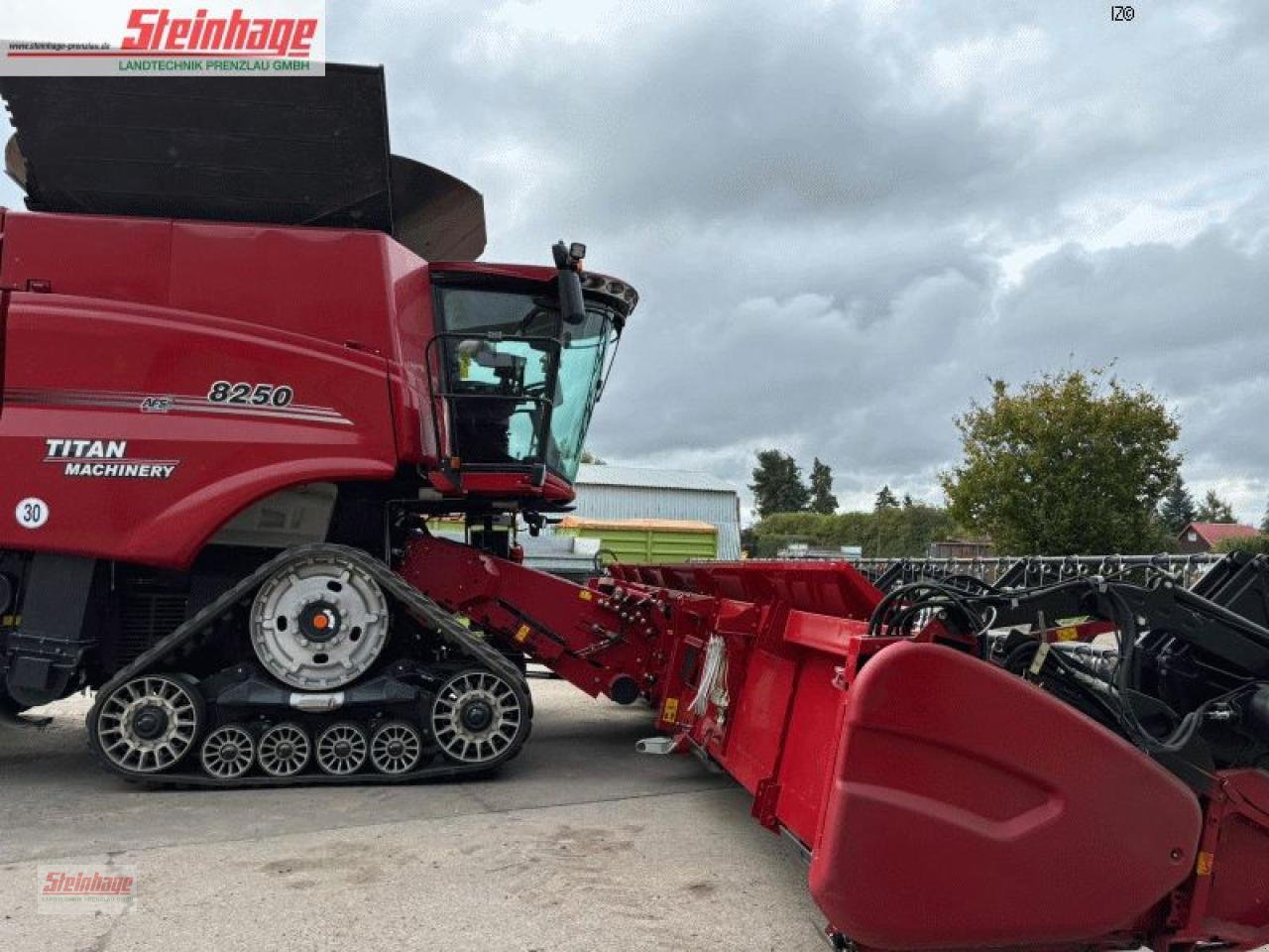 Mähdrescher van het type Case IH 8250, Gebrauchtmaschine in Rollwitz (Foto 5)