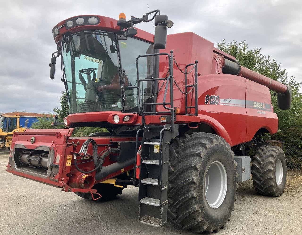 Mähdrescher Türe ait Case IH AF9120, Gebrauchtmaschine içinde Middelfart (resim 1)