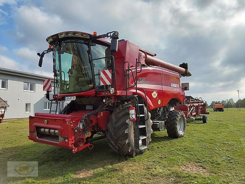 Mähdrescher typu Case IH Axial-Flow 6150 inkl. 6,70 m Schneidwerk und Wagen, Vorführmaschine v Mühlhausen-Görmar (Obrázek 1)