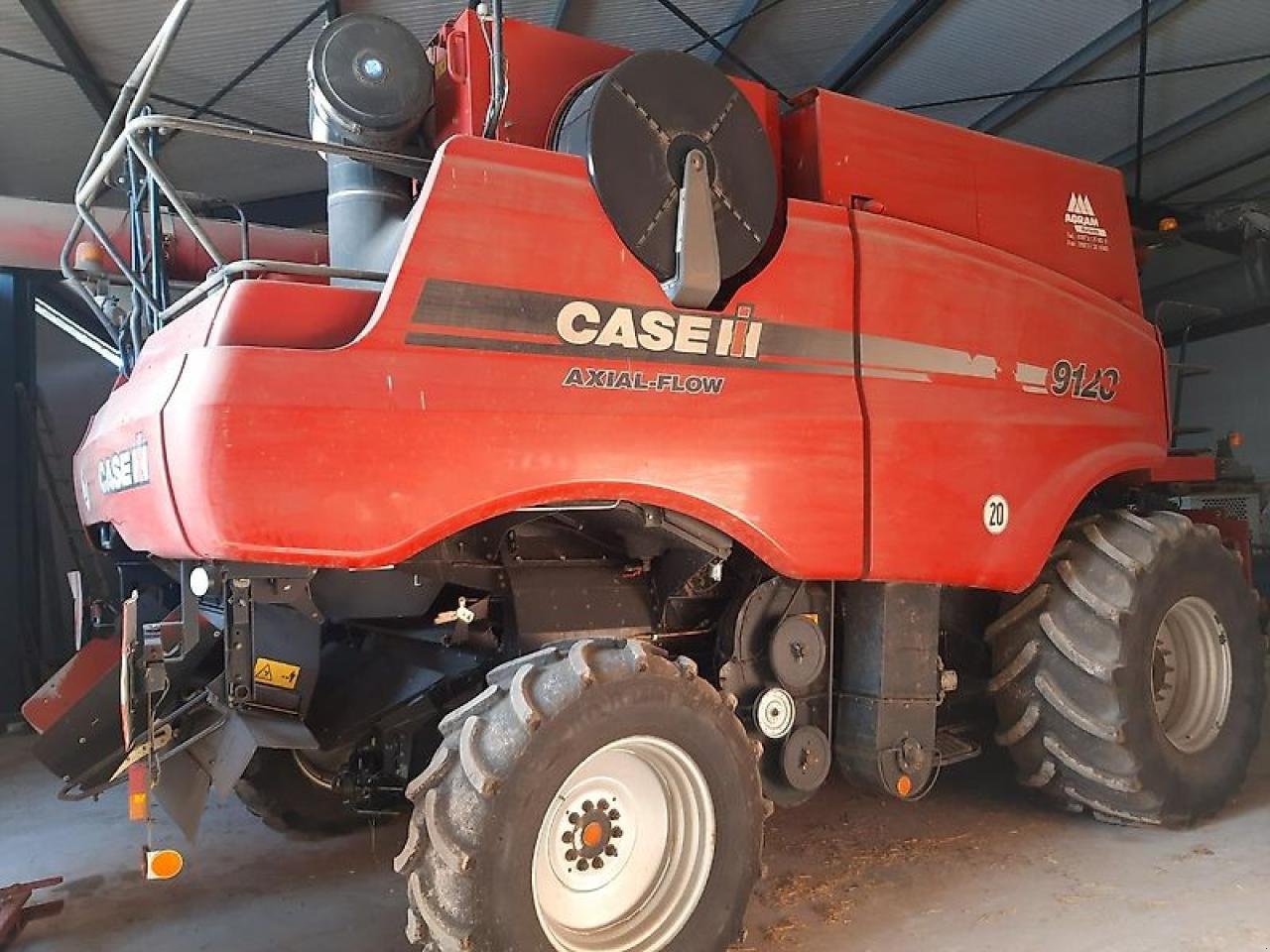 Mähdrescher Türe ait Case IH Axial Flow 9120, Gebrauchtmaschine içinde Könnern (resim 1)