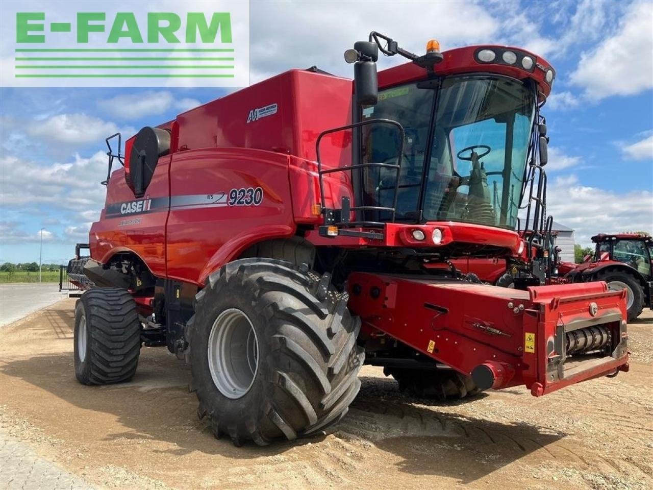 Mähdrescher typu Case IH axial flow 9230 35fod, velholdt, står på sjælland, Gebrauchtmaschine w AALBORG SV (Zdjęcie 2)