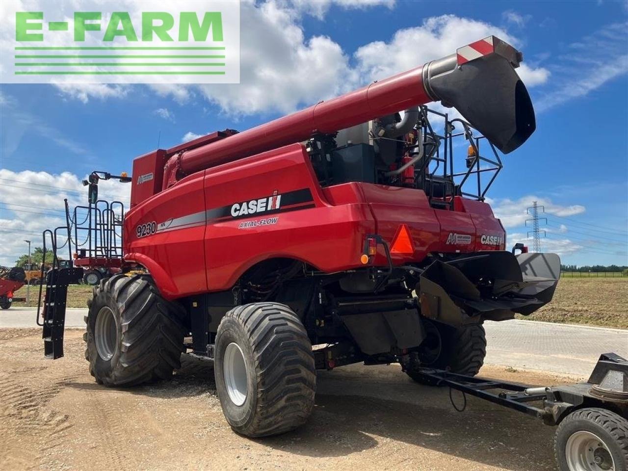 Mähdrescher typu Case IH axial flow 9230 35fod, velholdt, står på sjælland, Gebrauchtmaschine v AALBORG SV (Obrázok 4)