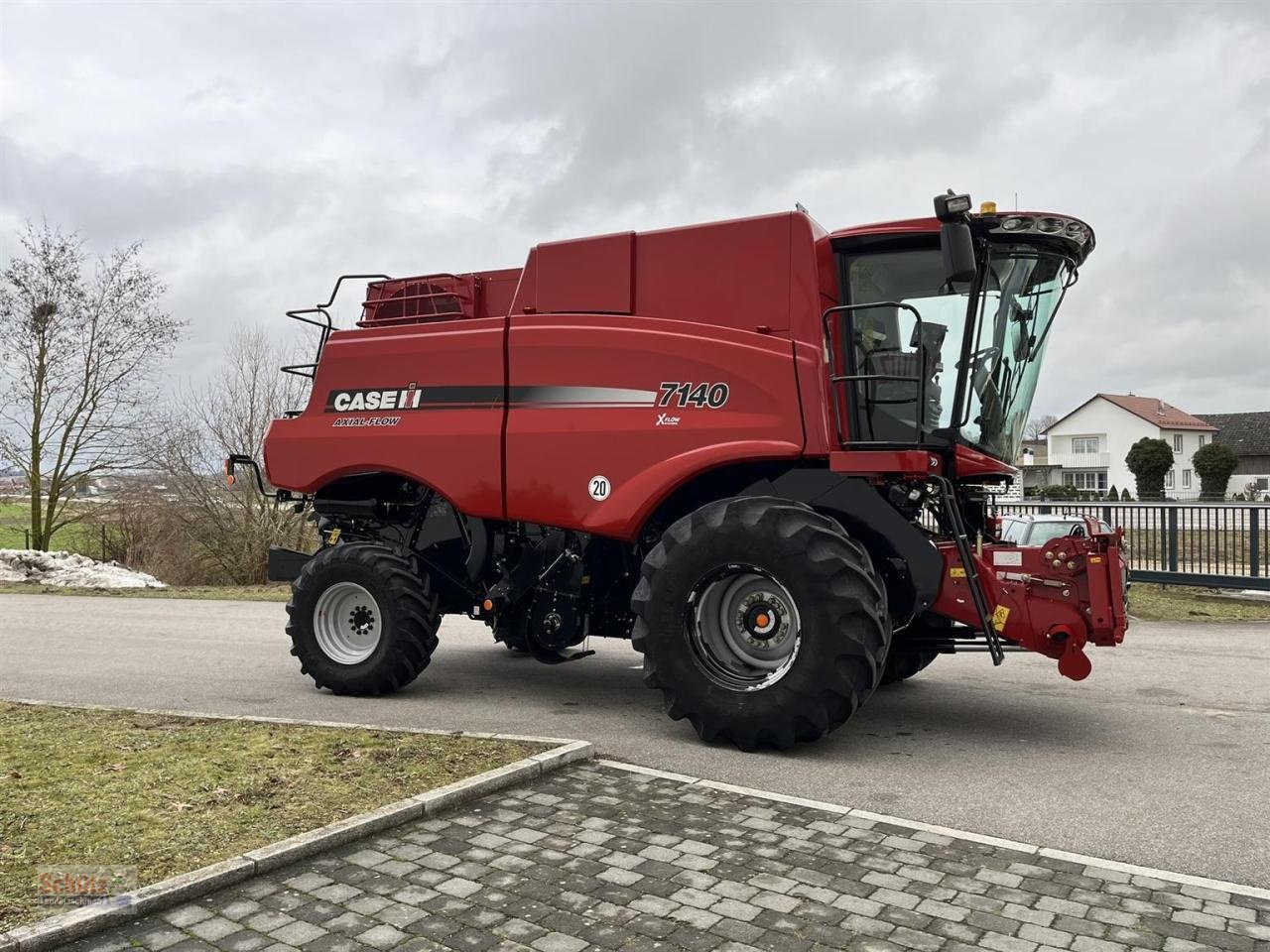 Mähdrescher du type Case IH Axial Flow AF 7140 SW Vario 3050 Transportwagen, Gebrauchtmaschine en Schierling (Photo 7)