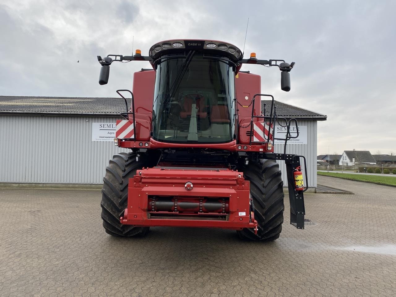 Mähdrescher a típus Case IH Case 8250 + 35 fod MACDON, Gebrauchtmaschine ekkor: Bramming (Kép 2)