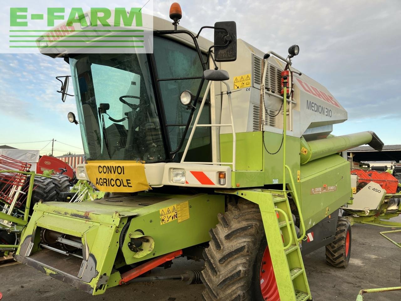 Mähdrescher typu CLAAS 310, Gebrauchtmaschine w BLENDECQUES (Zdjęcie 4)