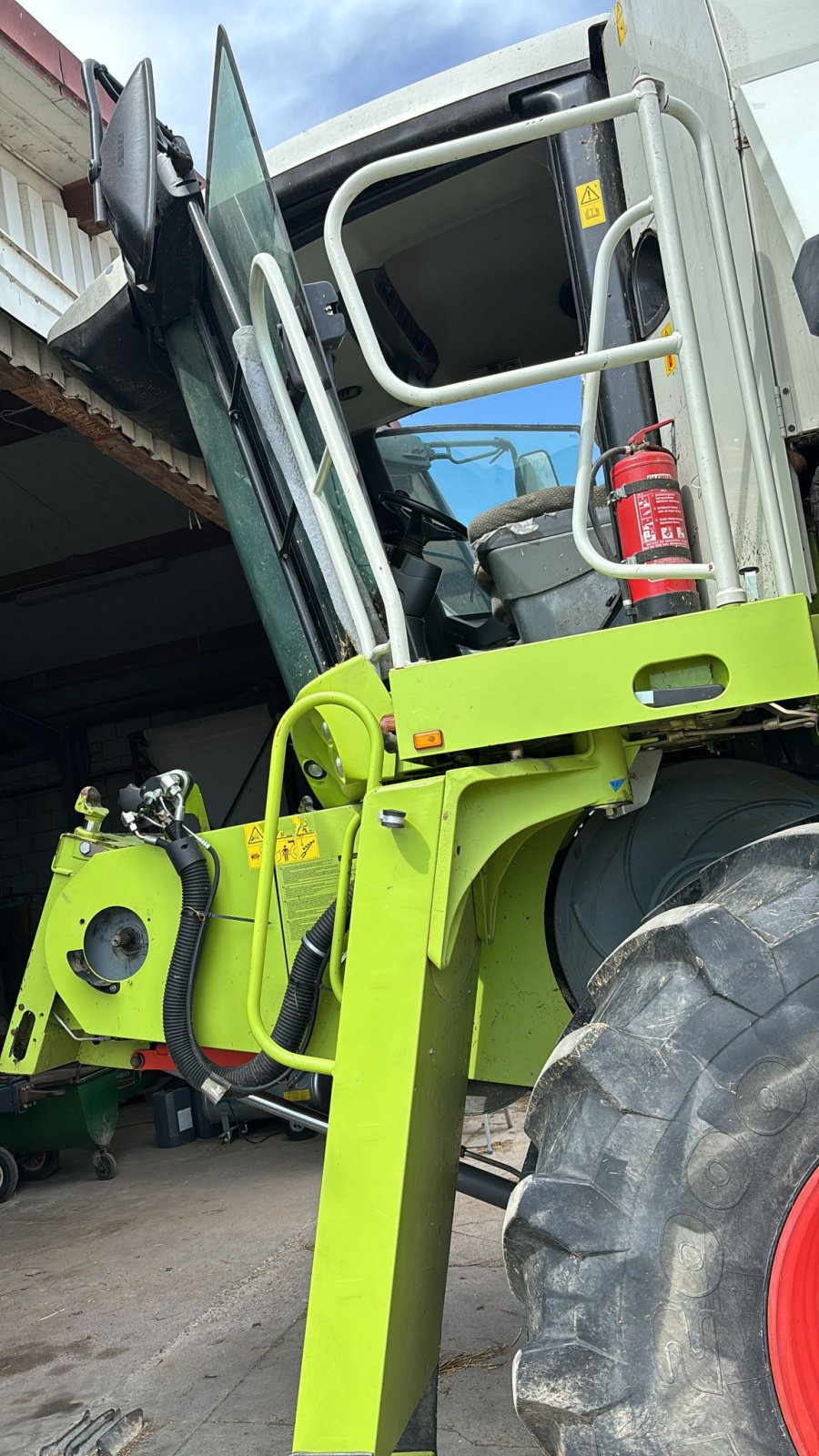 Mähdrescher van het type CLAAS 540, Gebrauchtmaschine in Schwetzingen (Foto 11)