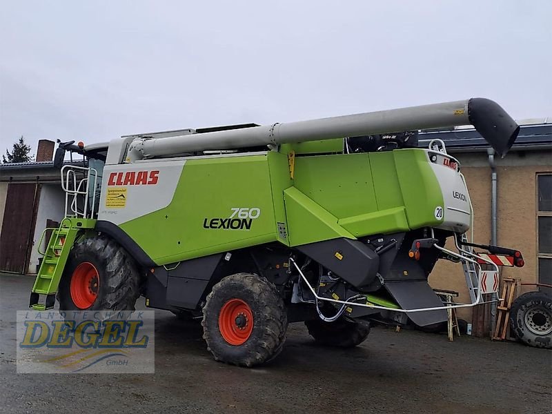 Mähdrescher du type CLAAS 760 Lexion, Gebrauchtmaschine en Feilitzsch (Photo 2)