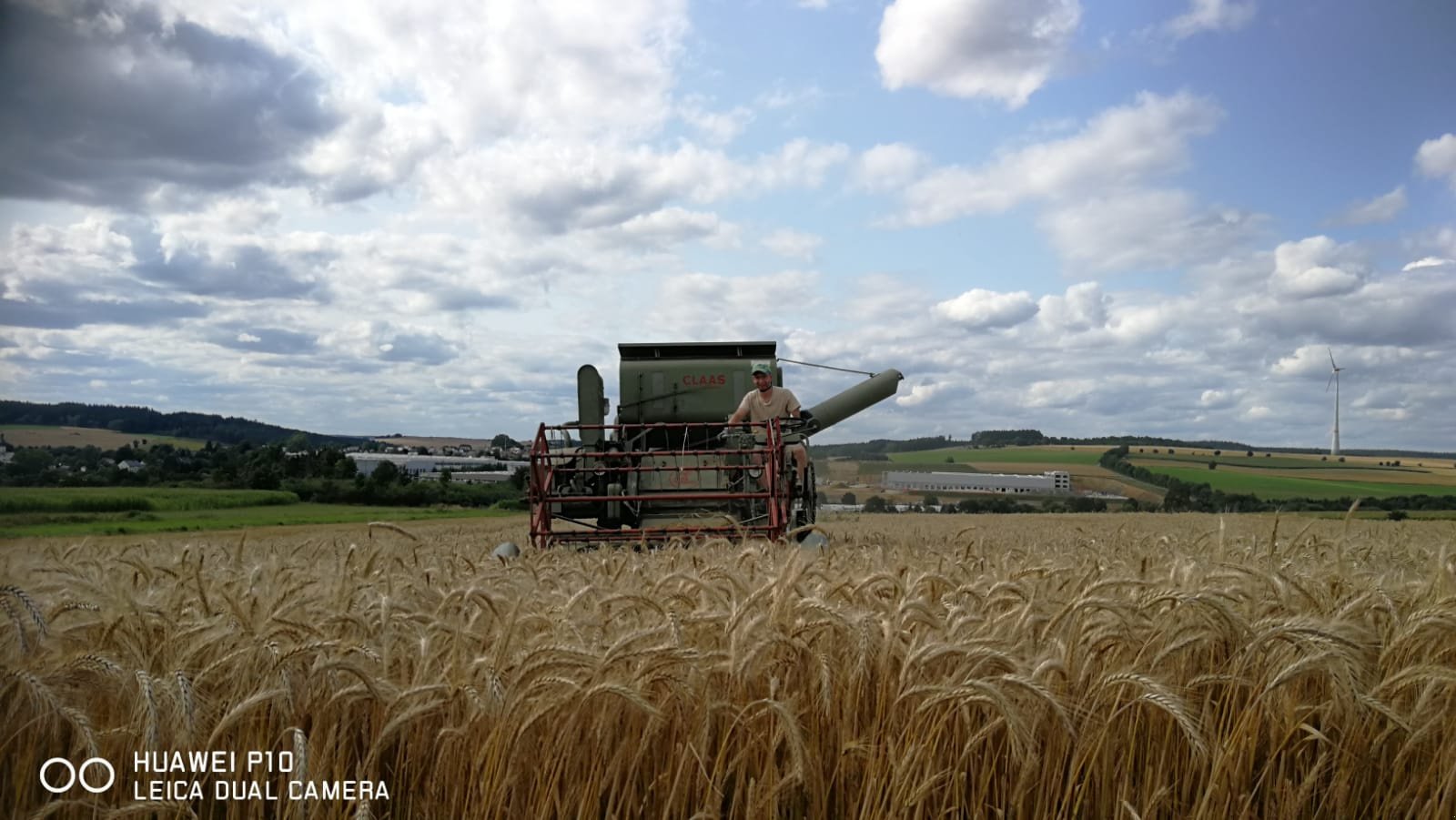 Mähdrescher del tipo CLAAS Columbus, Gebrauchtmaschine en Töpen (Imagen 2)