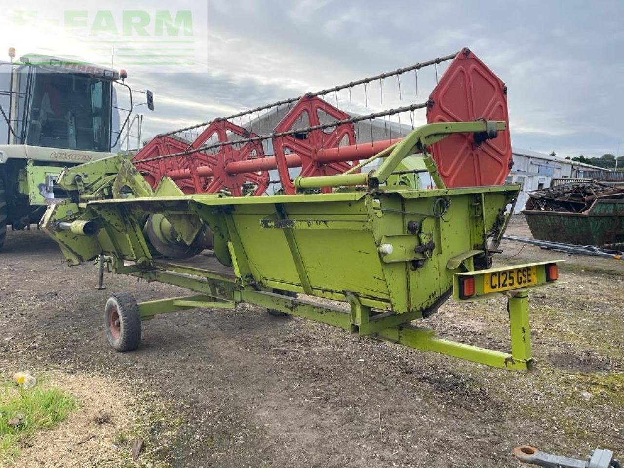 Mähdrescher tip CLAAS DOM 96M, Gebrauchtmaschine in HUNTLY (Poză 8)