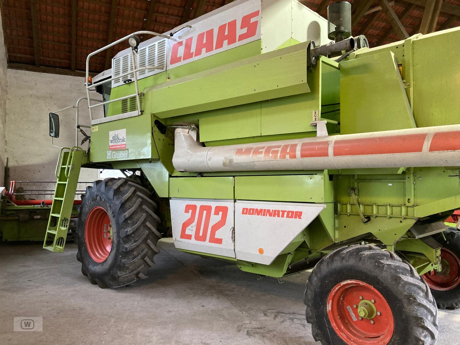 Mähdrescher des Typs CLAAS Dominator 202 Mega, Gebrauchtmaschine in Zell an der Pram (Bild 2)