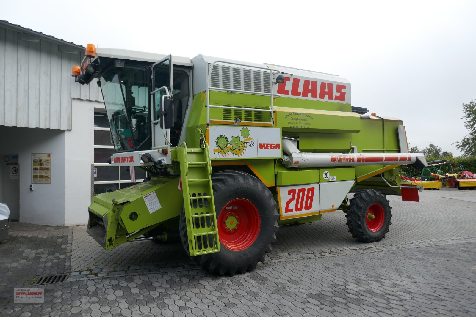 Mähdrescher des Typs CLAAS Dominator 208 Mega - TOP Zustand!, Gebrauchtmaschine in Dorfen (Bild 1)