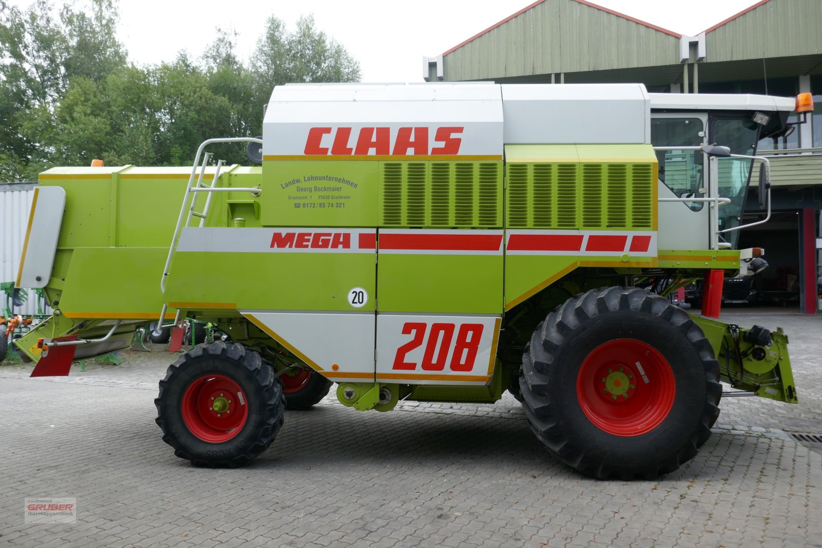 Mähdrescher des Typs CLAAS Dominator 208 Mega - TOP Zustand!, Gebrauchtmaschine in Dorfen (Bild 3)