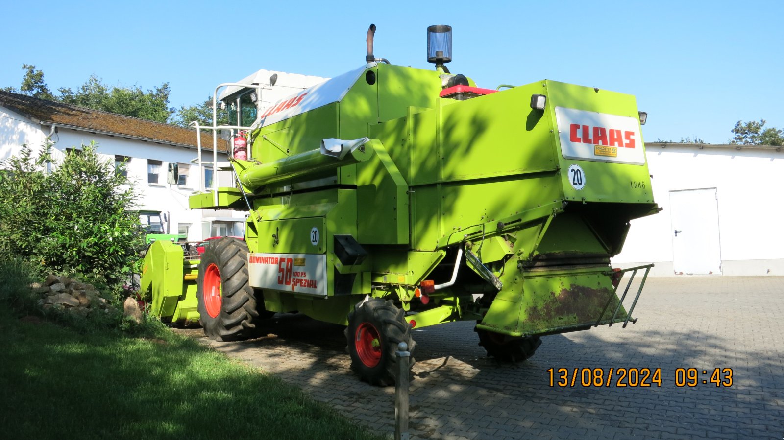 Mähdrescher typu CLAAS Dominator 58 S, Gebrauchtmaschine v Bad Camberg (Obrázek 2)