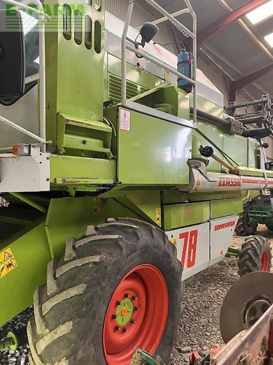 Mähdrescher a típus CLAAS dominator 78 & c450 header, Gebrauchtmaschine ekkor: SHREWSBURRY (Kép 7)