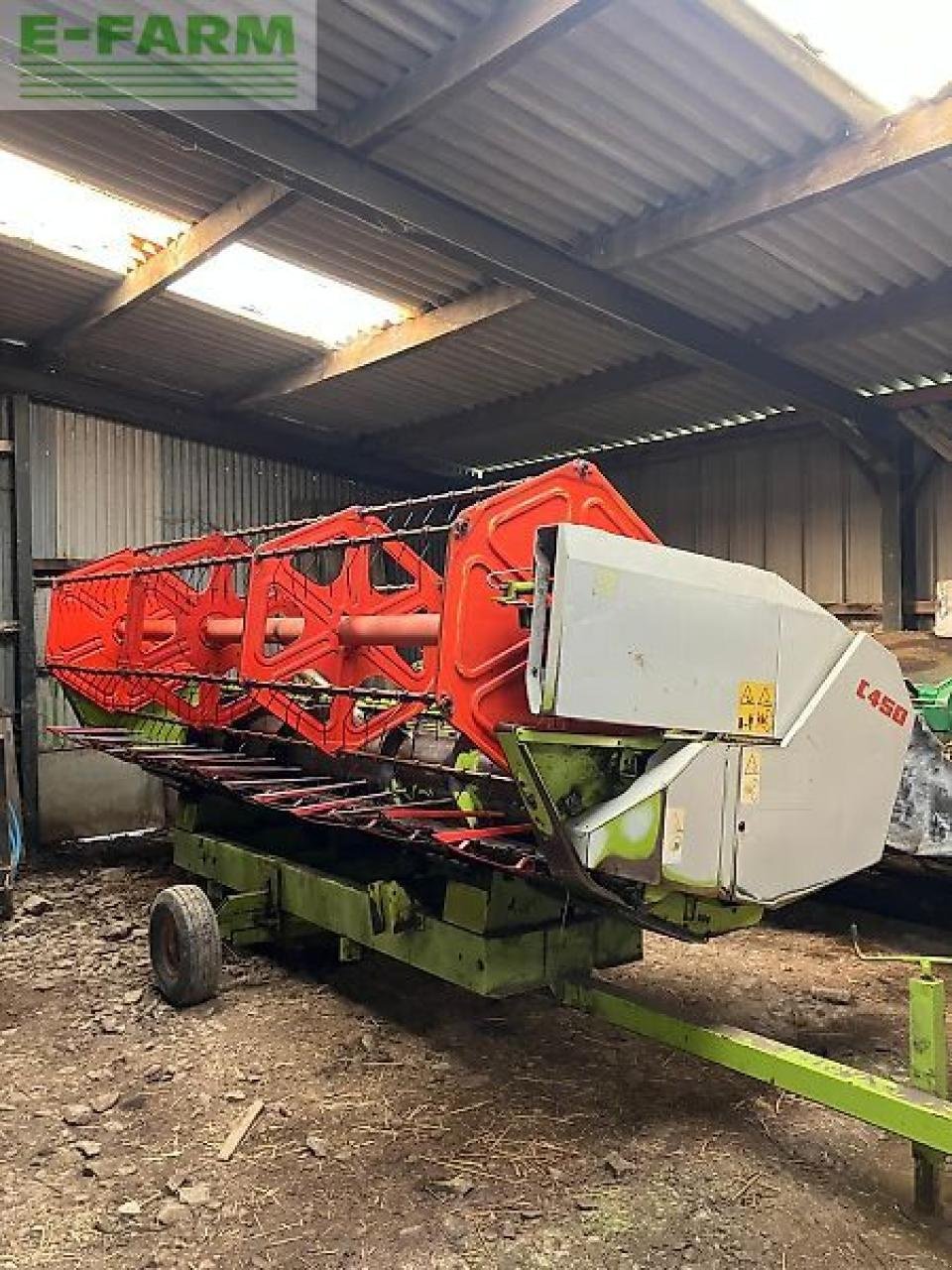 Mähdrescher of the type CLAAS dominator 78 & c450 header, Gebrauchtmaschine in SHREWSBURRY (Picture 11)