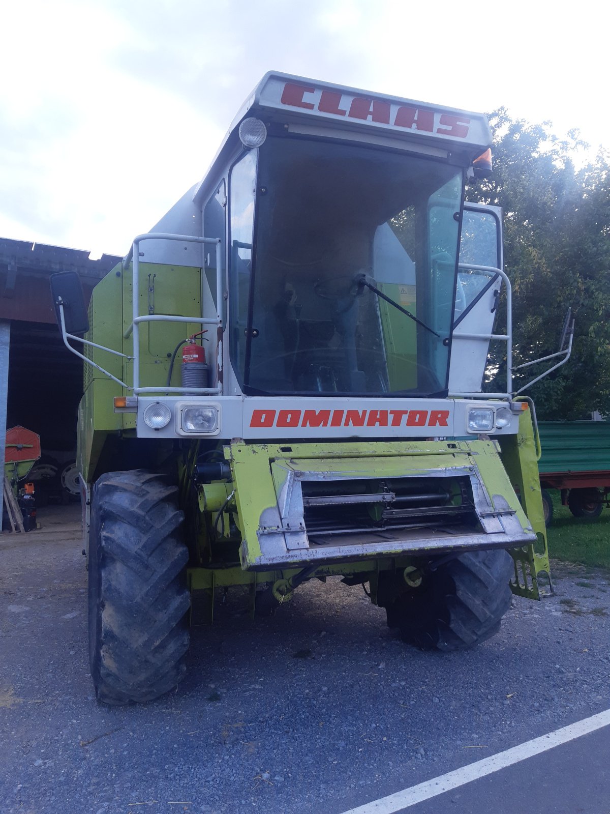 Mähdrescher des Typs CLAAS Dominator 88 S, Gebrauchtmaschine in Helmstadt-Bargen (Bild 3)