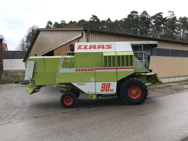 Mähdrescher Türe ait CLAAS Dominator 98 SL Classic, Gebrauchtmaschine içinde Sachsen bei Ansbach (resim 1)