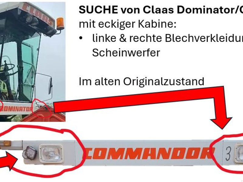 Mähdrescher typu CLAAS Dominator / Commandor / Mega, gebraucht v Asteb (Obrázek 1)