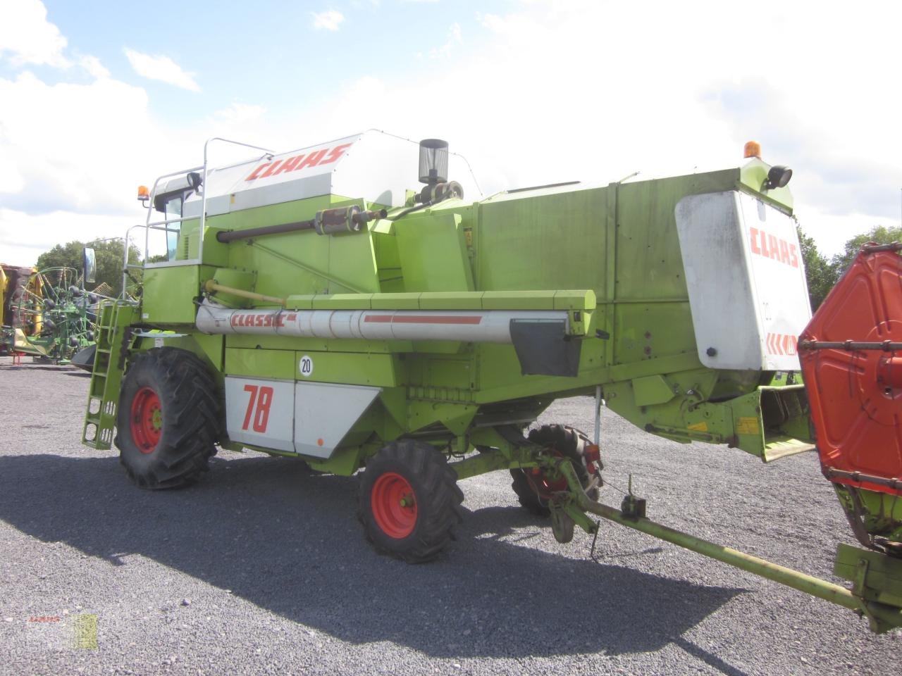 Mähdrescher типа CLAAS DOMINATOR DO 78 CLASSIC mit SW C 360 u. SW-Wagen, Gebrauchtmaschine в Westerstede (Фотография 2)