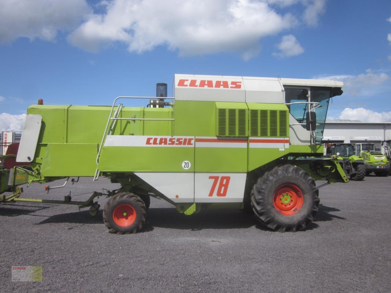 Mähdrescher of the type CLAAS DOMINATOR DO 78 CLASSIC mit SW C 360 u. SW-Wagen, Gebrauchtmaschine in Westerstede (Picture 4)