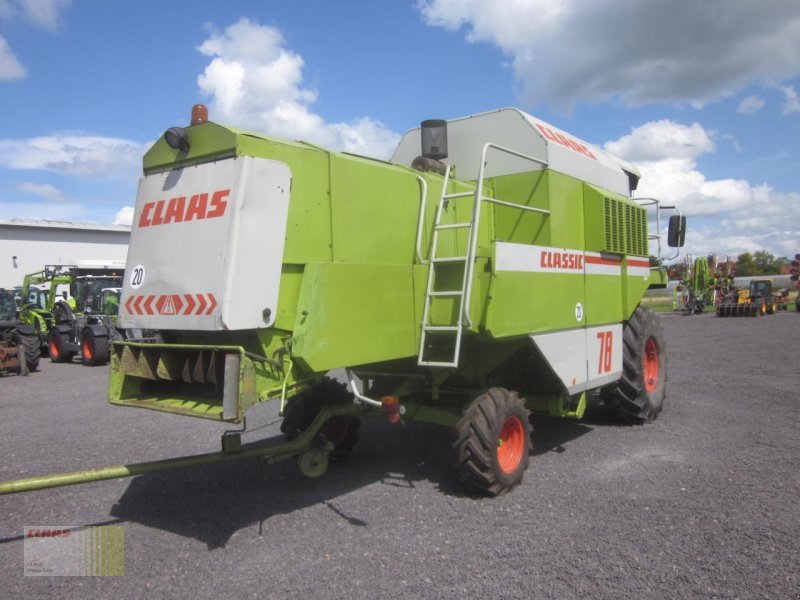 Mähdrescher del tipo CLAAS DOMINATOR DO 78 CLASSIC mit SW C 360 u. SW-Wagen, Gebrauchtmaschine en Westerstede (Imagen 3)