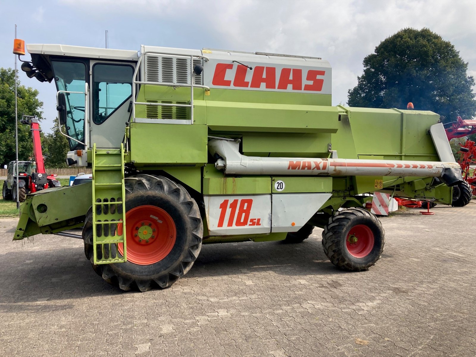 Mähdrescher Türe ait CLAAS Domintor 118 SL Maxi, Gebrauchtmaschine içinde Trendelburg (resim 1)