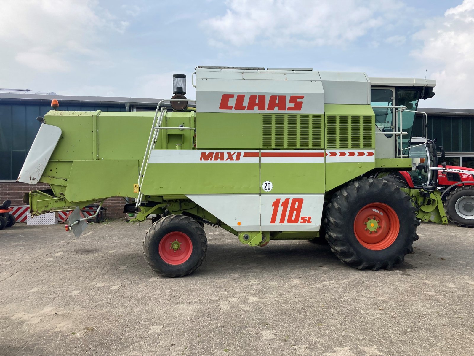 Mähdrescher Türe ait CLAAS Domintor 118 SL Maxi, Gebrauchtmaschine içinde Trendelburg (resim 3)