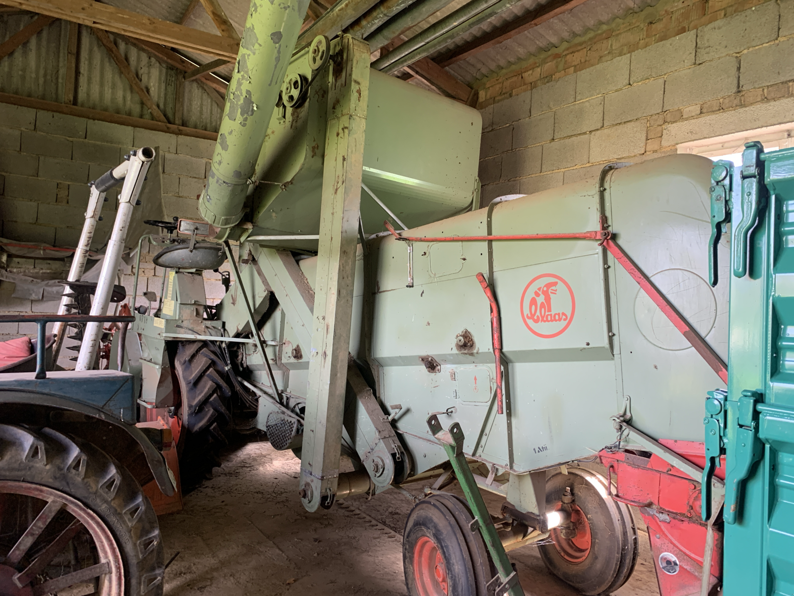 Mähdrescher des Typs CLAAS Europa, Gebrauchtmaschine in Edelsfeld (Bild 1)