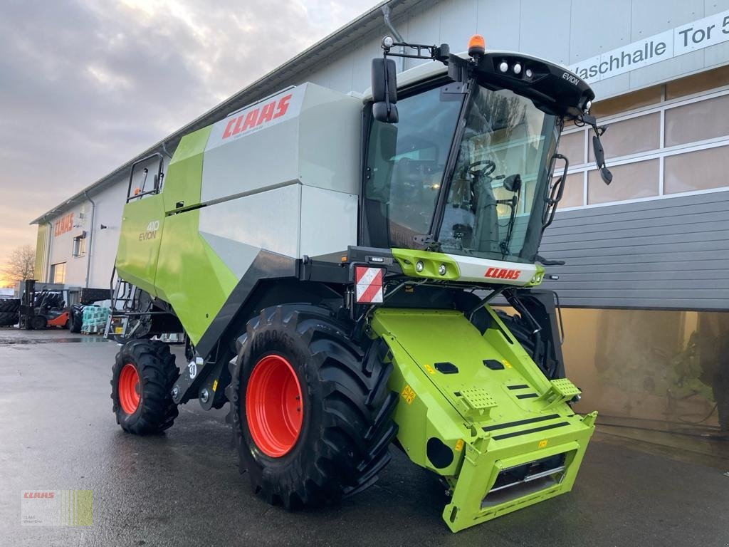 Mähdrescher van het type CLAAS EVION 410 CLASSIC, VARIO 500, nur 108 h !, Gebrauchtmaschine in Westerstede (Foto 1)