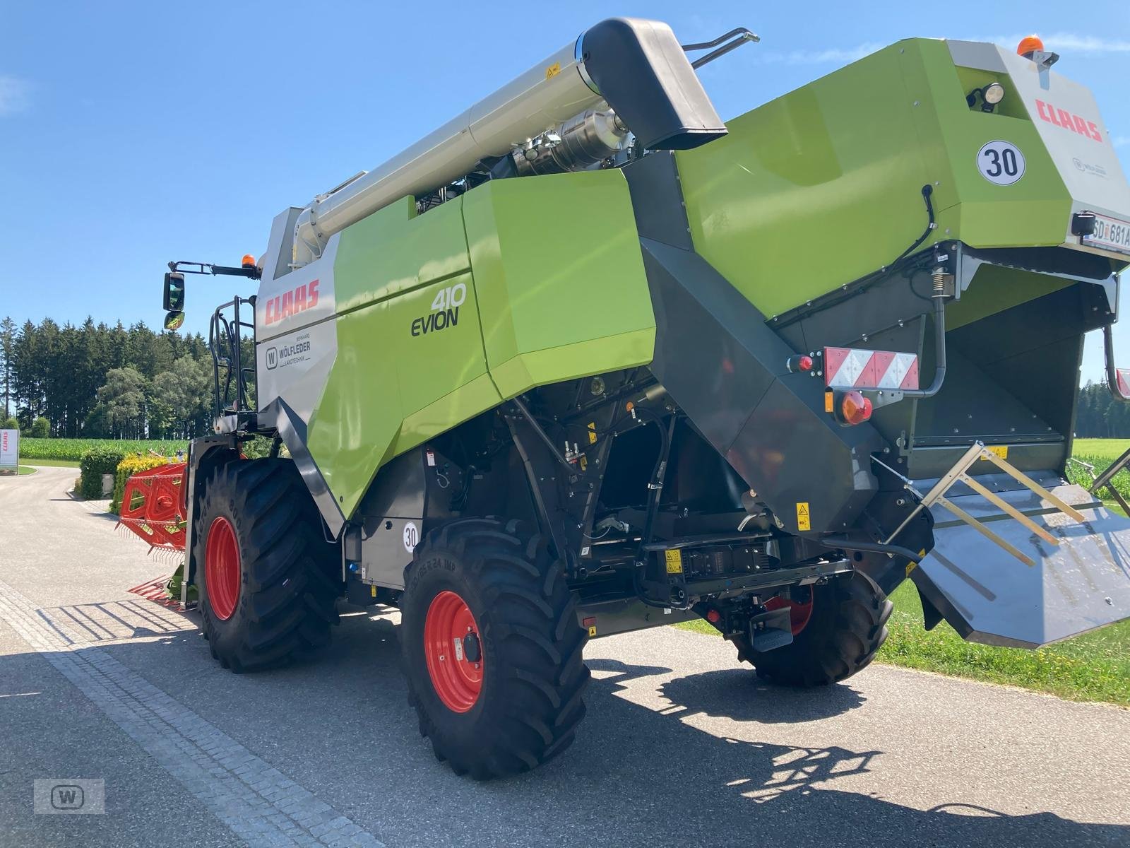 Mähdrescher van het type CLAAS Evion 410, Neumaschine in Zell an der Pram (Foto 3)