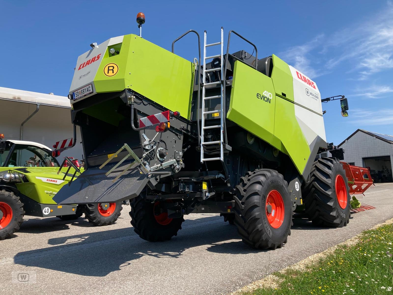 Mähdrescher van het type CLAAS Evion 410, Neumaschine in Zell an der Pram (Foto 4)