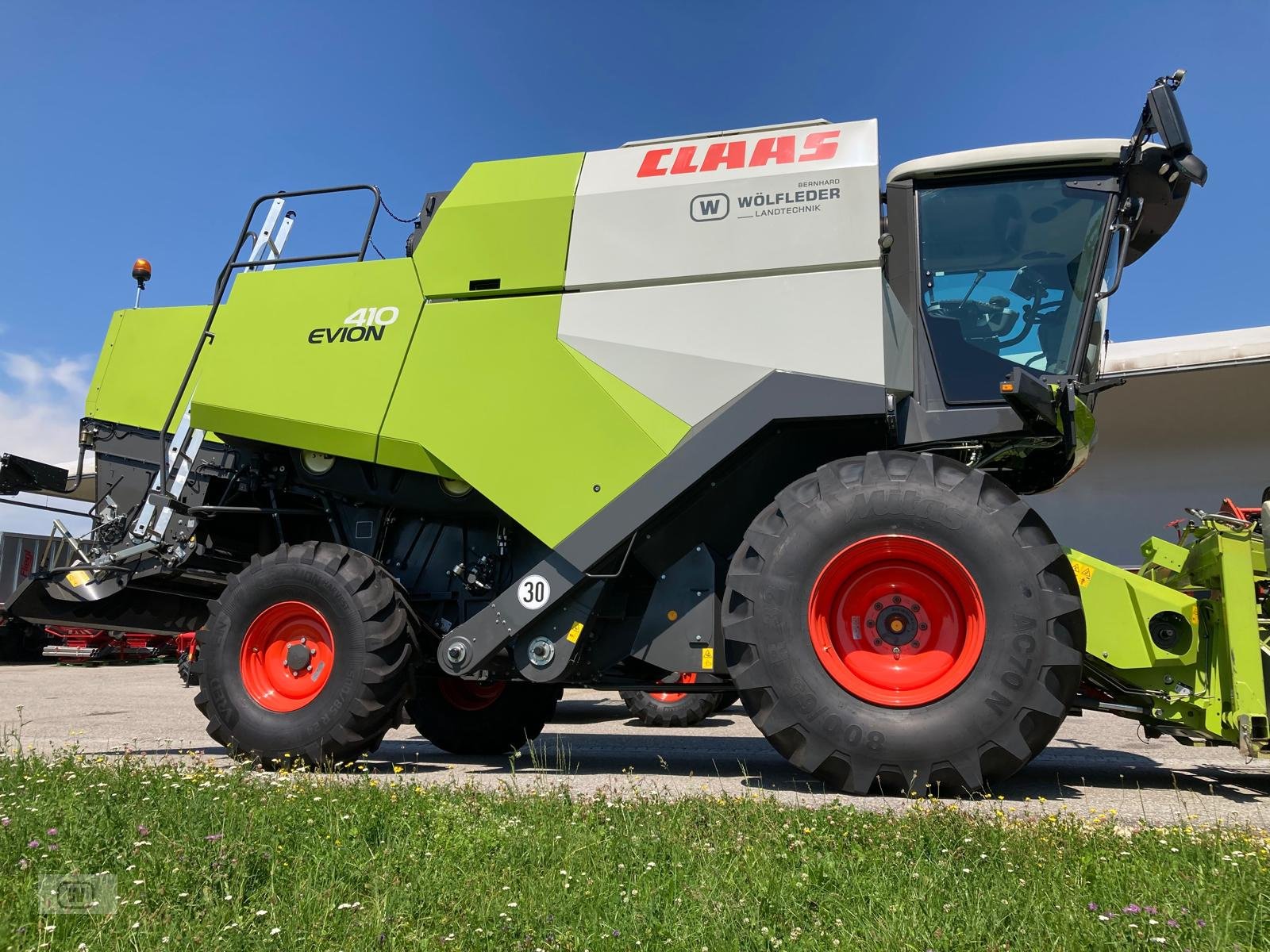 Mähdrescher des Typs CLAAS Evion 410, Neumaschine in Zell an der Pram (Bild 5)