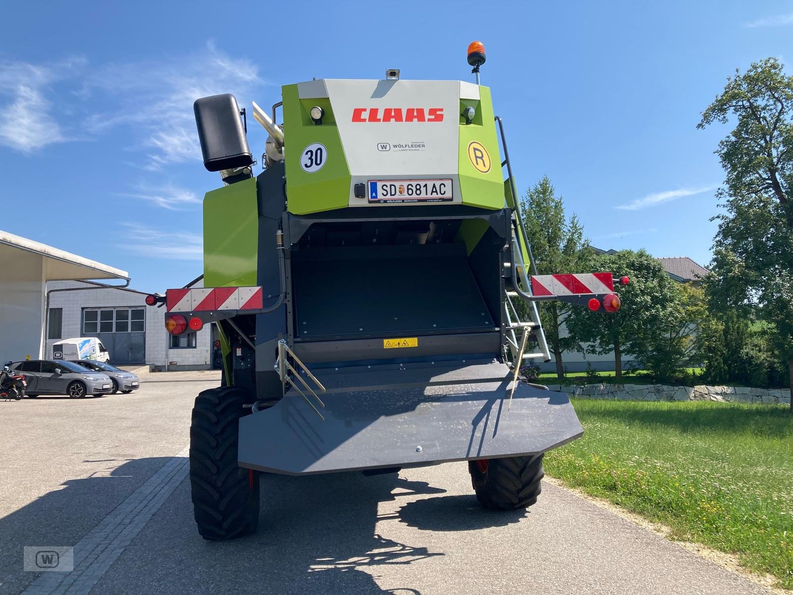 Mähdrescher des Typs CLAAS Evion 410, Neumaschine in Zell an der Pram (Bild 7)