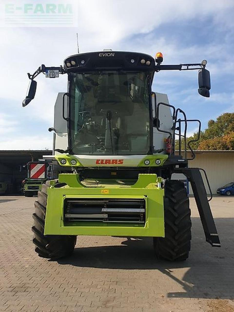 Mähdrescher des Typs CLAAS evion 430 classic + vario 620, Gebrauchtmaschine in NEUENDORF AM SPECK (Bild 6)