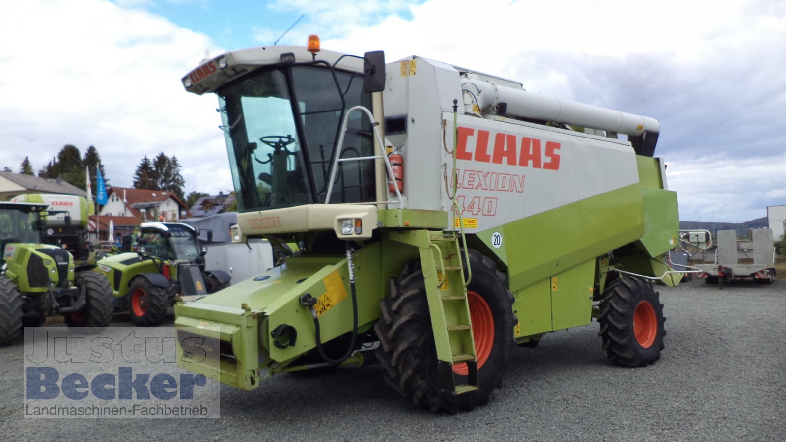 Mähdrescher του τύπου CLAAS Lexion 440 CEBIS, Gebrauchtmaschine σε Weimar-Niederwalgern (Φωτογραφία 3)