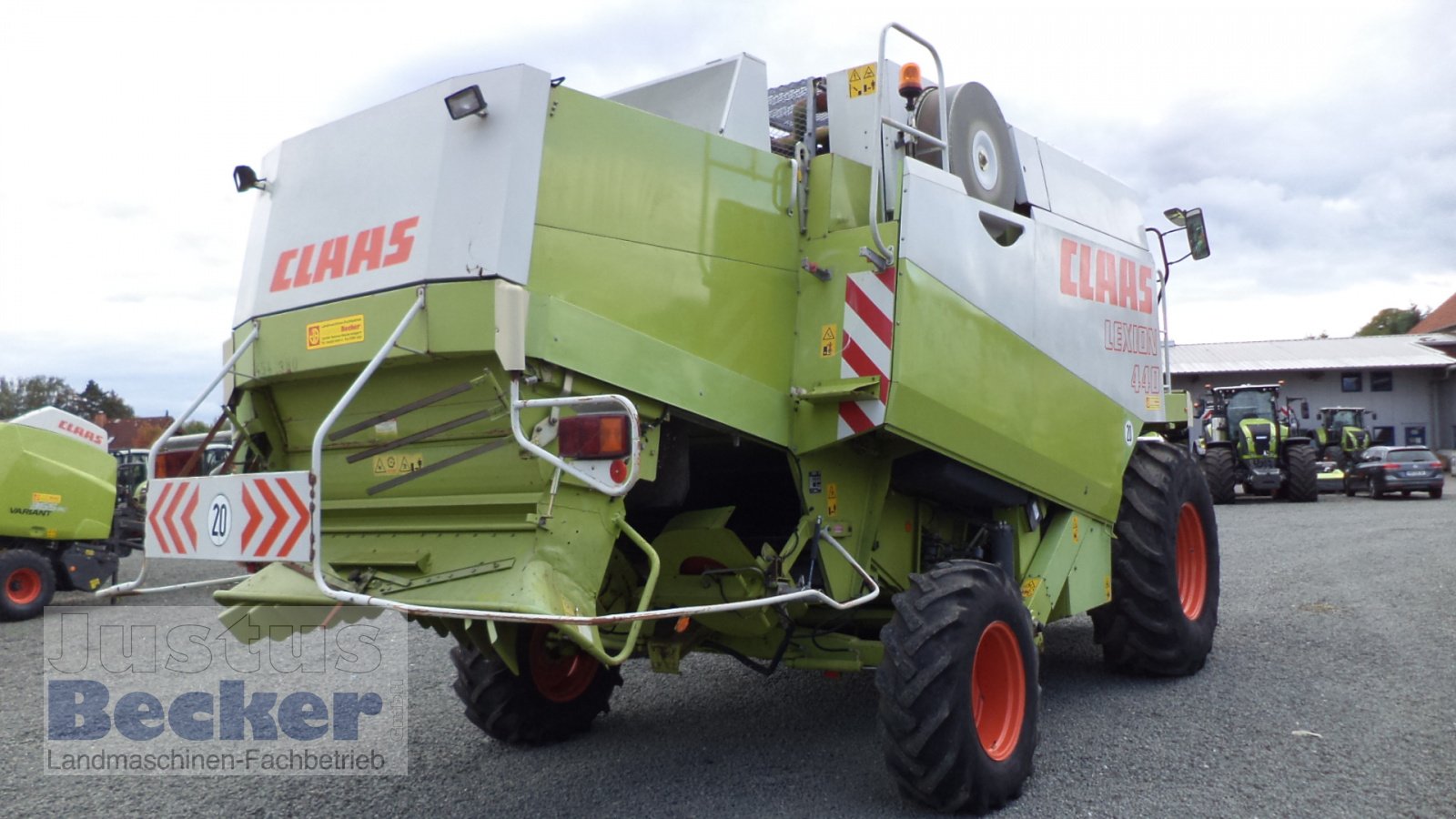 Mähdrescher Türe ait CLAAS Lexion 440 CEBIS, Gebrauchtmaschine içinde Weimar-Niederwalgern (resim 7)