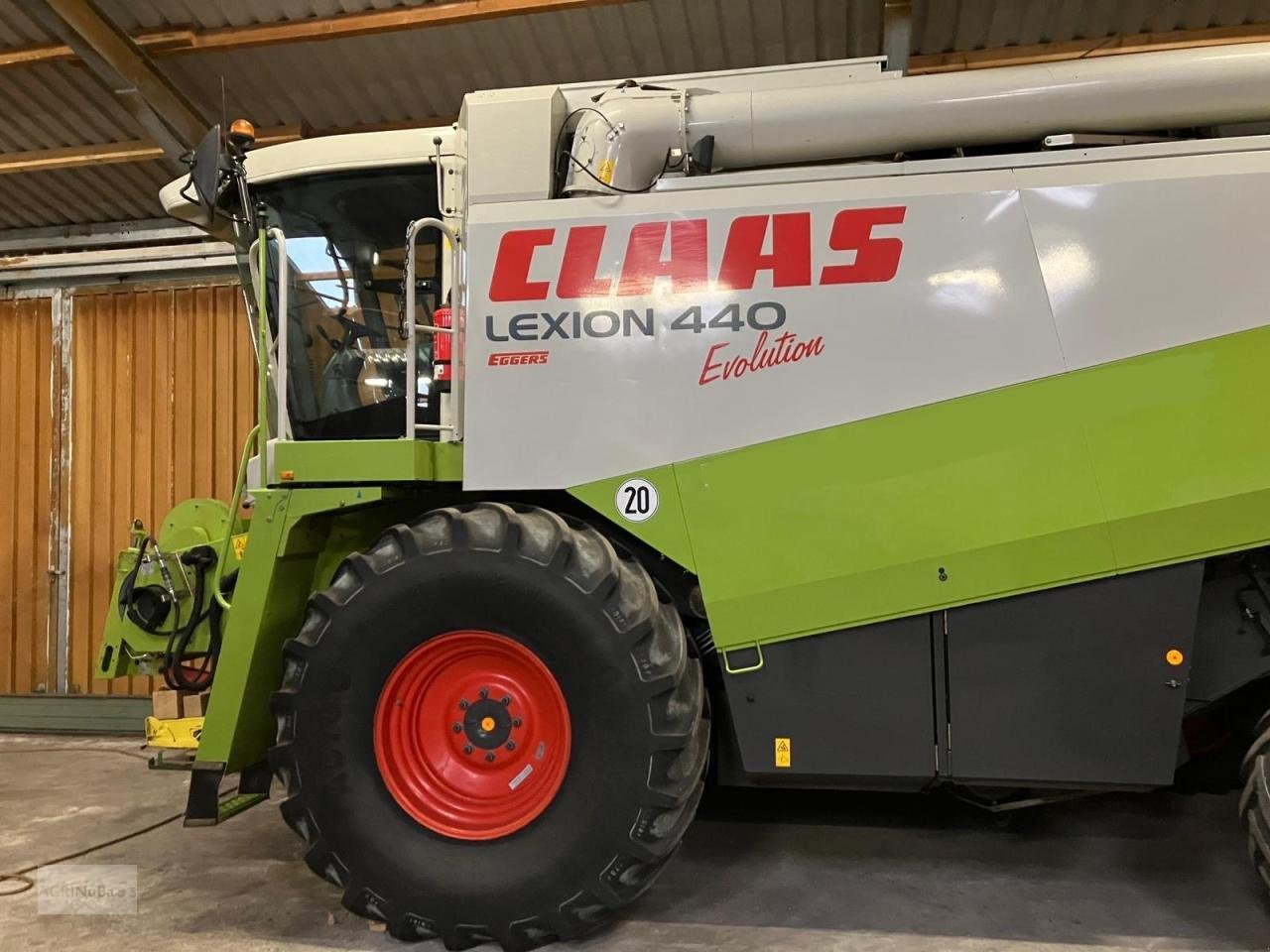 Mähdrescher des Typs CLAAS Lexion 440 Evolution, Gebrauchtmaschine in Prenzlau (Bild 2)