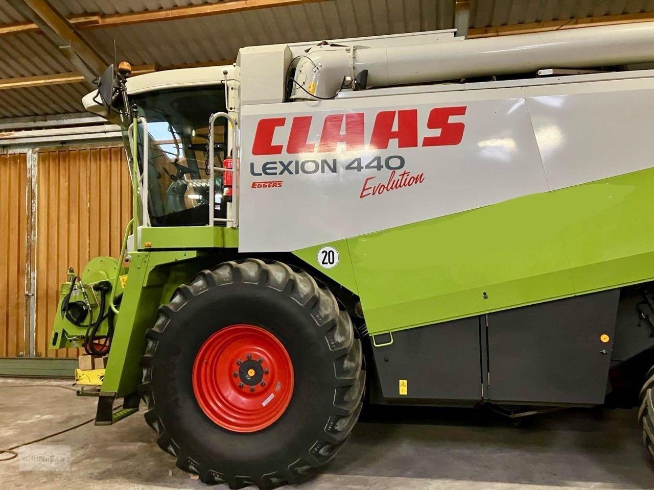 Mähdrescher des Typs CLAAS Lexion 440 Evolution, Gebrauchtmaschine in Prenzlau (Bild 2)