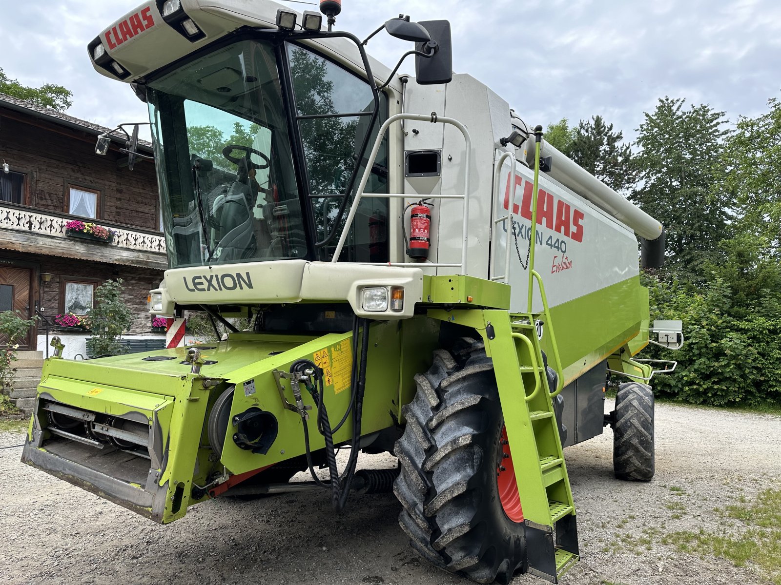 Mähdrescher Türe ait CLAAS Lexion 440 Evolution, Gebrauchtmaschine içinde Marklkofen (resim 5)