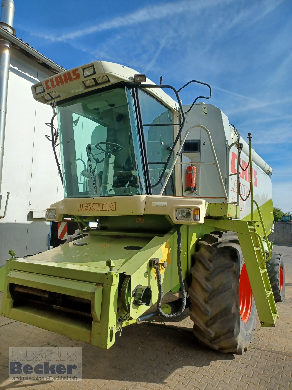 Mähdrescher Türe ait CLAAS Lexion 440, Gebrauchtmaschine içinde Weimar-Niederwalgern (resim 3)