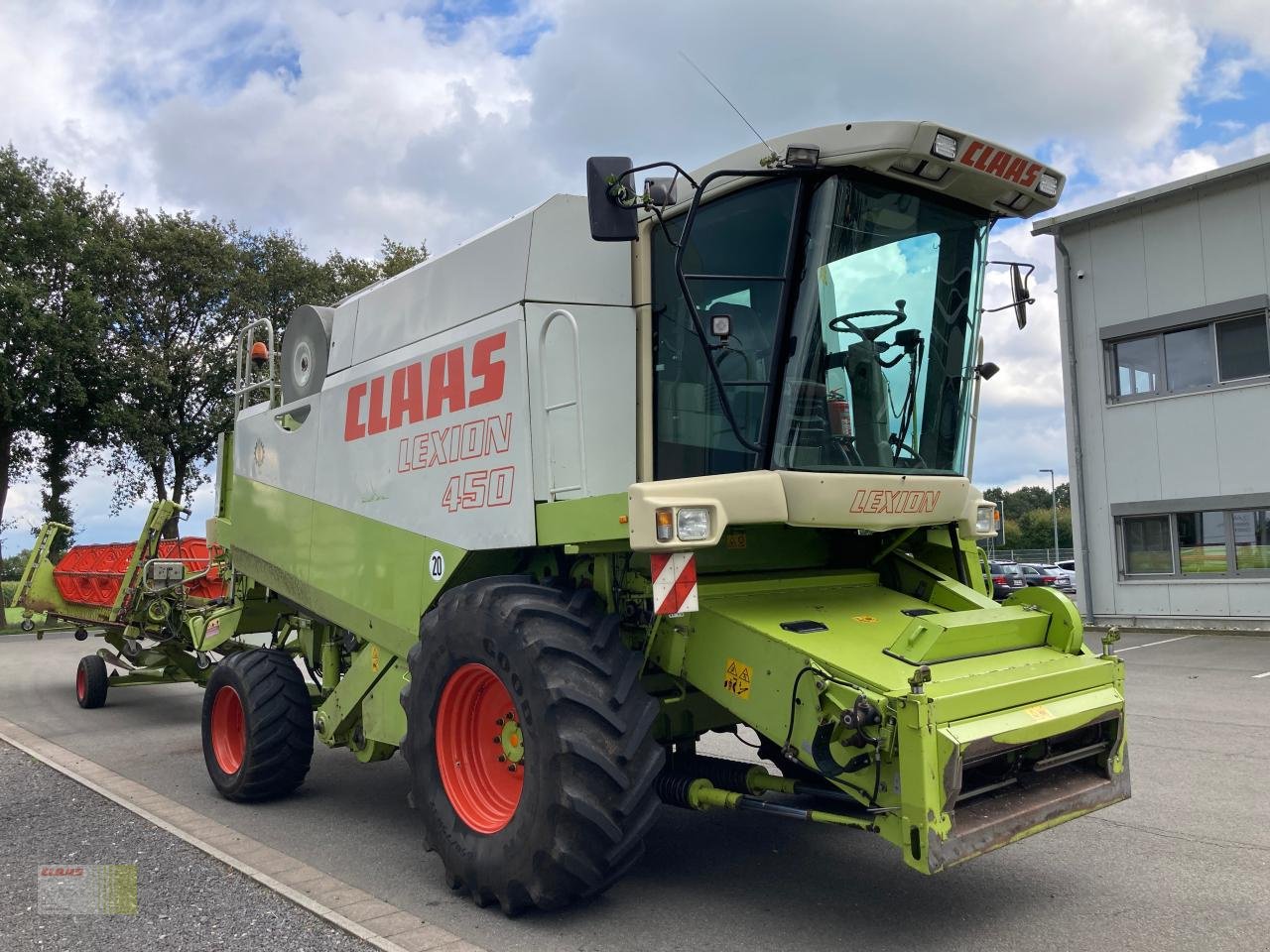 Mähdrescher del tipo CLAAS LEXION 450 mit SW C 660 AC, Raps, SW-Wagen, Gebrauchtmaschine en Molbergen (Imagen 5)