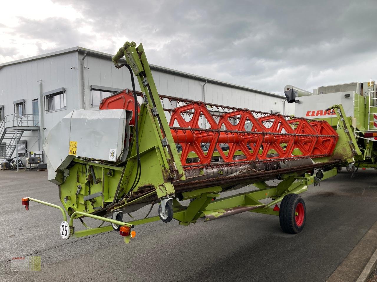 Mähdrescher of the type CLAAS LEXION 450 mit SW C 660 AC, Raps, SW-Wagen, Gebrauchtmaschine in Molbergen (Picture 12)