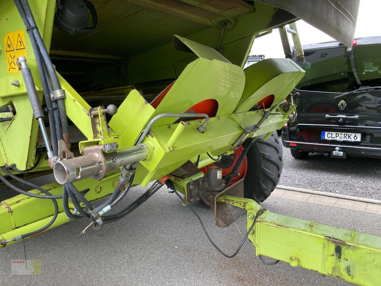 Mähdrescher des Typs CLAAS LEXION 450 mit SW C 660 AC, Raps, SW-Wagen, Gebrauchtmaschine in Molbergen (Bild 18)