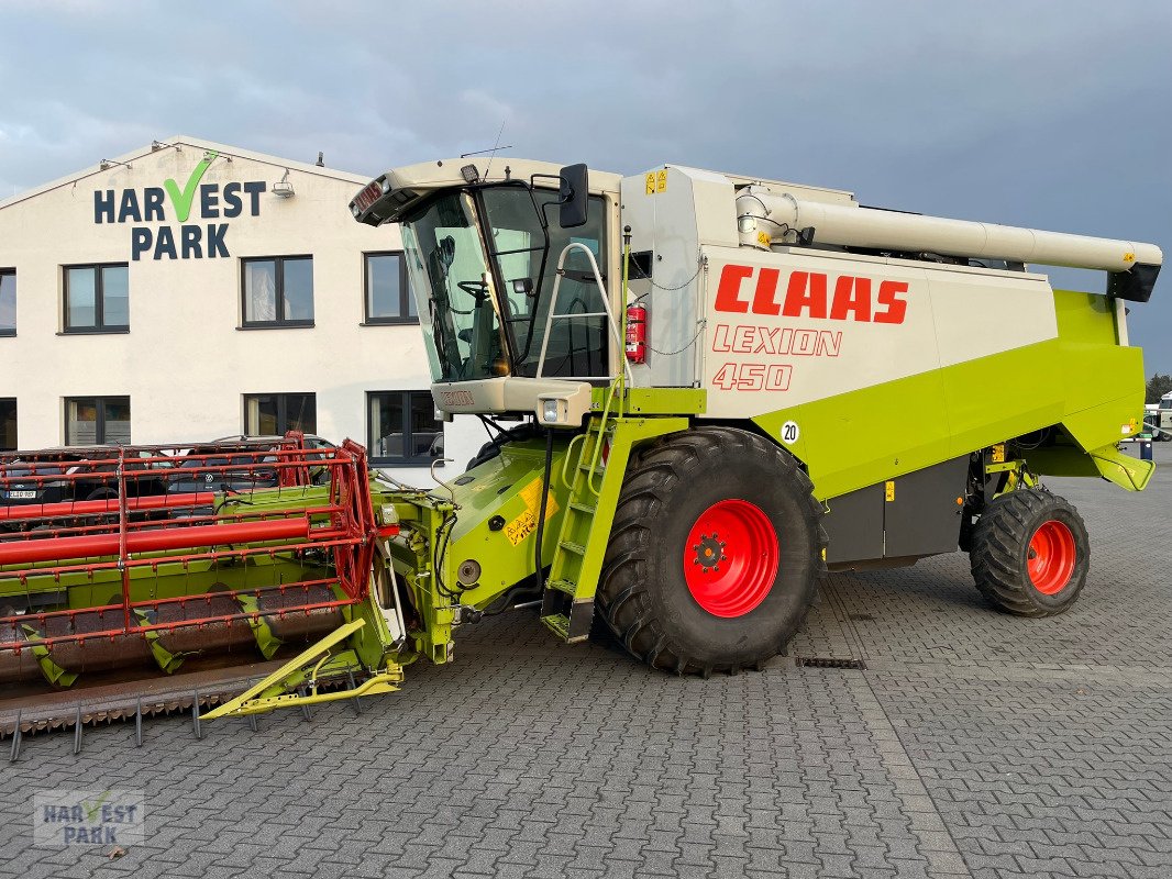 Mähdrescher des Typs CLAAS Lexion 450, Gebrauchtmaschine in Emsbüren (Bild 1)