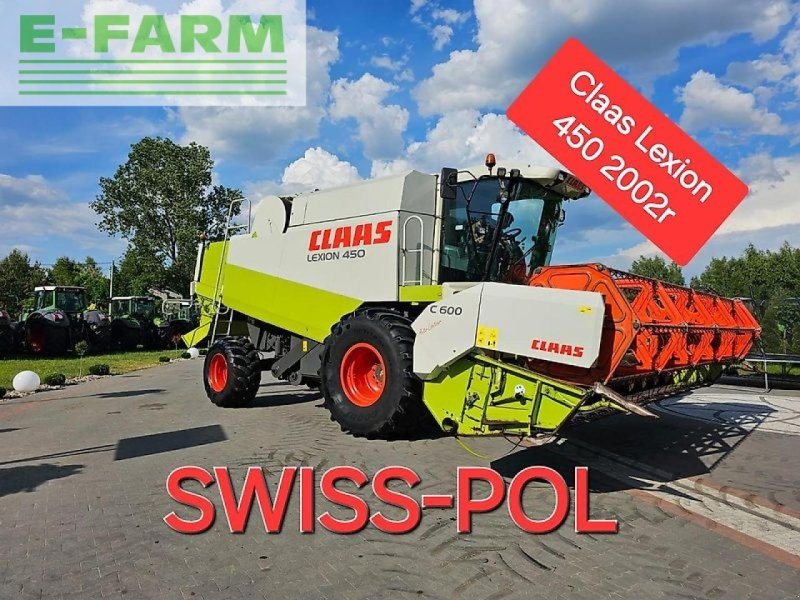 Mähdrescher des Typs CLAAS lexion 450, Gebrauchtmaschine in MORDY (Bild 1)